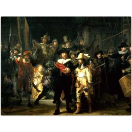 Tushita Postkaart - Rembrandt van Rijn - De Nachtwacht