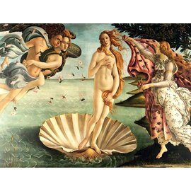 Tushita Postcard - Sandro Botticelli - The Birth of Venus 1482-1485