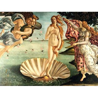 Tushita Postkarte - Sandro Botticelli - Die Geburt der Venus 1482-1485