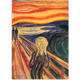 Tushita Postcard - Edvard Munch - The scream 1893