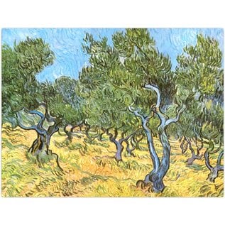 Tushita Postkarte - Vincent van Gogh - Olivenhain 1889