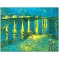 Tushita Postkarte - Vincent van Gogh - Sternennacht über der Rhone