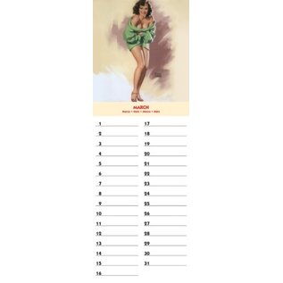 Tushita Verjaardagskalender - Pin Up History
