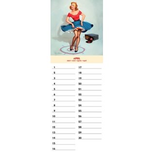 Tushita Verjaardagskalender - Pin Up History