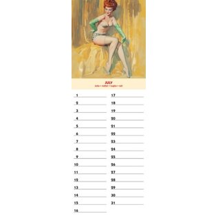 Tushita Verjaardagskalender - Pin Up History