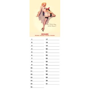Tushita Verjaardagskalender - Pin Up History