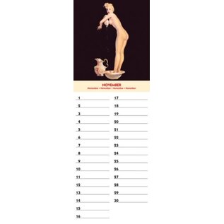 Tushita Verjaardagskalender - Pin Up History