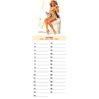 Tushita Verjaardagskalender - Pin Up History