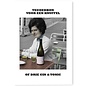 Kartoenfabriek Postkaart - Tegoedbon voor een knuffel, of drie Gin & Tonic
