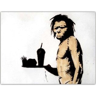 Tushita Postkaart - Banksy - Fast Food