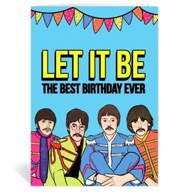 Studio Soph Greeting card - The Beatles - Let it be the best birthday ever
