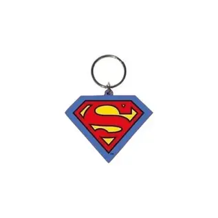 Pyramid Superman Logo Schlüsselanhänger aus Gummi
