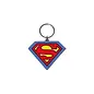 Pyramid Superman Logo rubberen sleutelhanger