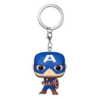 Funko Pocket Pop! Keychain Marvel - Captain America