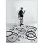 modern times Postcard - Jaques Tati - Bicycle