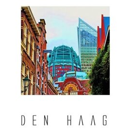 The Card Company Postkaart - Den Haag - Wijnhavenkwartier