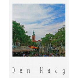 The Card Company Postkaart - Den Haag - Grote Markt