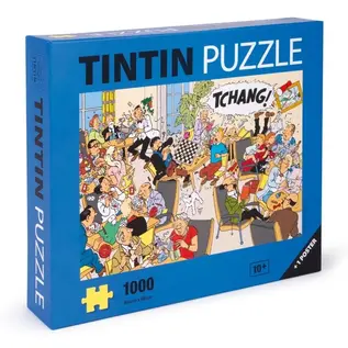 moulinsart Kuifje puzzel Tchang! - 1000 stukjes - met poster