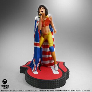 Knucklebonz Rock Iconz  - The Rolling Stones - Mick Jagger beeld  (Tattoo You Tour 1981)