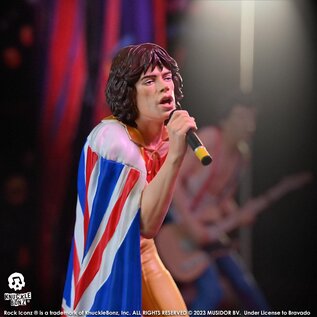 Knucklebonz Rock Iconz  - The Rolling Stones - Mick Jagger beeld  (Tattoo You Tour 1981)