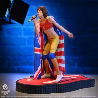 Knucklebonz Rock Iconz  - The Rolling Stones - Mick Jagger beeld  (Tattoo You Tour 1981)