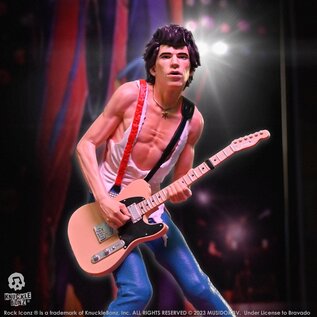 Knucklebonz Rock Iconz  - The Rolling Stones - Keith Richards beeld  (Tattoo You Tour 1981)
