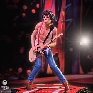 Knucklebonz Rock Iconz  - The Rolling Stones - Keith Richards beeld  (Tattoo You Tour 1981)