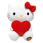 Joy Toy Hello Kitty knuffel - Hello Kitty met rood hart 24 cm