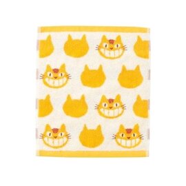 Marushin Studio Ghibli - My neighbor Totoro - Catbus Silhouette mini towel 32 x 36 cm