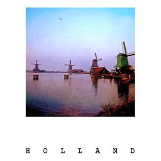 The Card Company Postkaart - Holland - Molens Zaanse Schans
