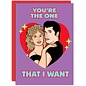 Studio Soph Wenskaart - Grease - Your're the one that I want - Olivia Newton John & John Travolta