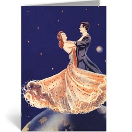 Catch Publishing Wenskaart  - 1920s Sheet Music Cover - Dancing on top of the world