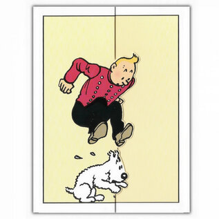 moulinsart Tintin 3D Greeting card