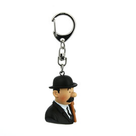 moulinsart Tintin keychain - Bust Thomson