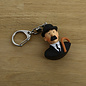 moulinsart Tintin keychain - Bust Thomson