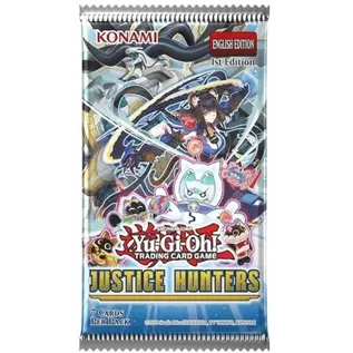 Konami Yu-Gi-Oh! Justice Hunters booster