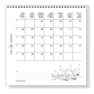 moulinsart Kuifje kalender 2026