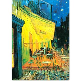 Tushita Postkaart - Vincent van Gogh - Caféterras bij nacht - 1888