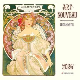 Tushita Art Nouveau - Jugendstil calendar 2026