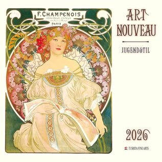 Tushita Art Nouveau - Jugendstil  calendar 2026