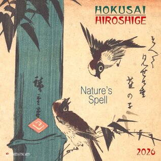 Tushita Hokusai Hiroshige kalender 2026