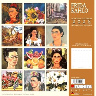 Tushita Frida Kahlo kalender 2026