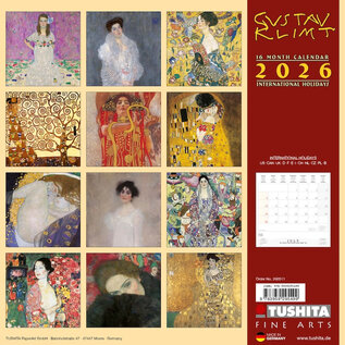 Tushita Gustav Klimt Kalender 2026