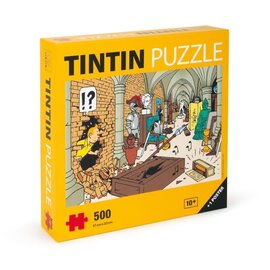 moulinsart Tintin puzzle The Treasure in the Cellars of Moulinsart - 500 pieces - including poster