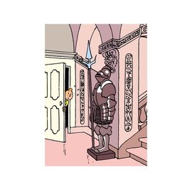 moulinsart Tintin L-shape A4 Plastic Folder The Secret of the Unicorn 2