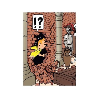 moulinsart Tintin L-shape A4 Plastic Folder The Secret of the Unicorn 1