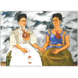Tushita Postcard - Frida Kahlo - The Two Fridas, 1939
