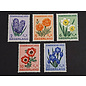 PostNL Satz Briefmarken der Niederlande Sommermarken 1953 NVPH 602-606 postfrisch