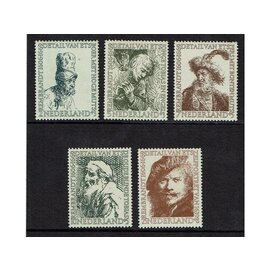 PostNL Satz Briefmarken der Niederlande Sommermarken 1956 NVPH 671-675 postfrisch
