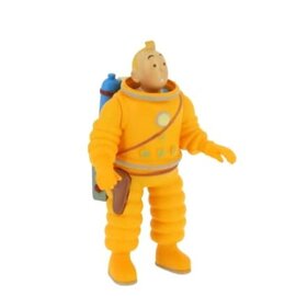 moulinsart Kuifje figuur - Kuifje in maanpak als astronaut